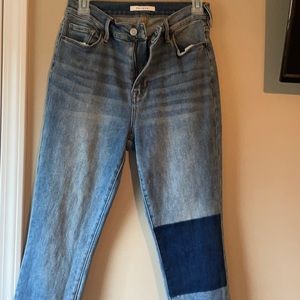 PacSun jeans. Never worn. Patch style. Size six